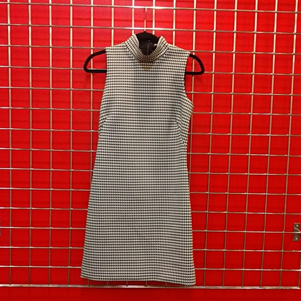 Houndstooth Dress